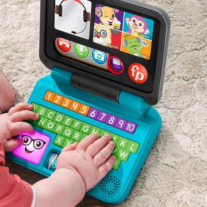 Imagem de Brinquedo Fisher Price Laptop De Aprendizagem - Mattel Hgw98