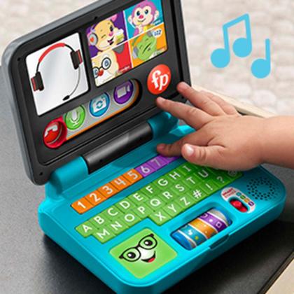 Imagem de Brinquedo Fisher Price Laptop De Aprendizagem - Mattel Hgw98