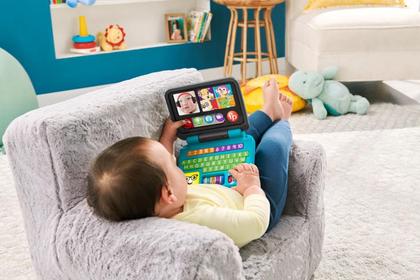 Imagem de Brinquedo Fisher Price Laptop De Aprendizagem - Mattel Hgw98