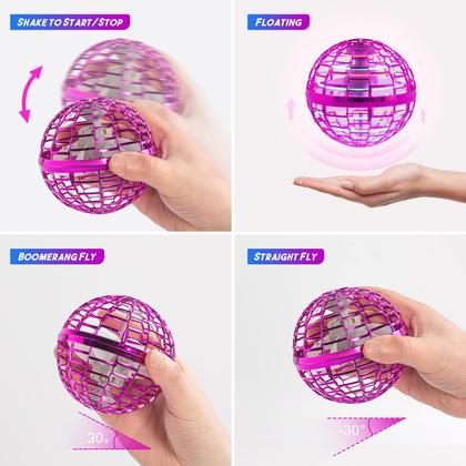 Imagem de Brinquedo Flying Ball MERRYHOME 2024 - Orb Voador e Boomerang