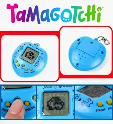 Imagem de Brinquedo Game bichinho Virtual Machine Pet Super Mini Game Brick Game Tamagotchi Retro Anos 90 Pet