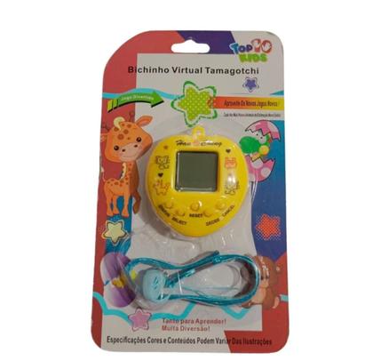 Imagem de Brinquedo Game bichinho Virtual Machine Pet Super Mini Game Brick Game Tamagotchi Retro Anos 90 Pet