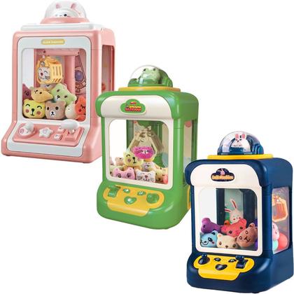 Imagem de Brinquedo Garra Máquina Diversão Pegar Bichinho Pelúcia Sapo