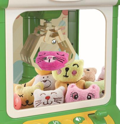 Imagem de Brinquedo Garra Máquina Diversão Pegar Bichinho Pelúcia Sapo