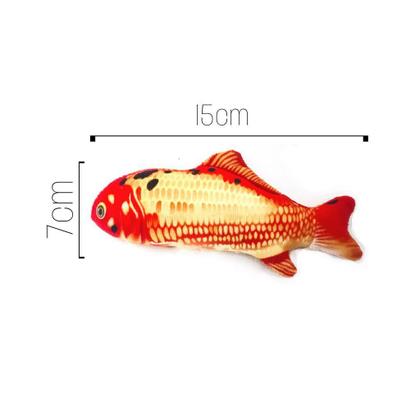 Imagem de Brinquedo Gato com Catnip Peixe Real Fish Carpa Jambo Pet