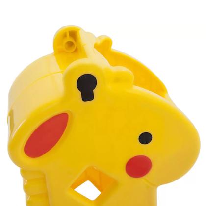 Imagem de Brinquedo Girafa com Blocos Animais Com Sons Infantil Sensorial Baby Bebê +6 meses Fisher Price Mattel - B4253