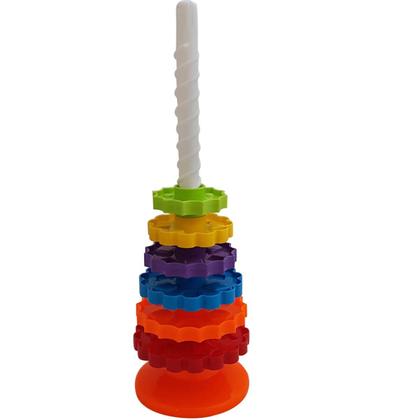 Imagem de Brinquedo Giro Gira Magico Dismat 08 peças Pedagógico