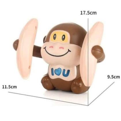 Imagem de Brinquedo Gorila Rolling Cambalhota Maluco Macaco Infantil Presente Dia Das Crianças