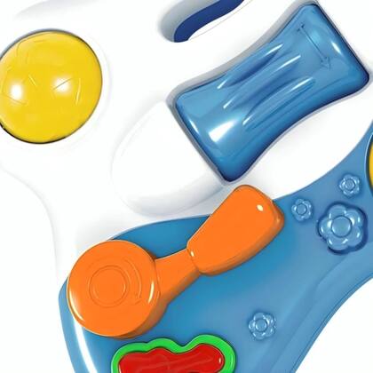 Imagem de Brinquedo Guitarra Baby Branco com Som e Luzes - FBB-585B FENIX