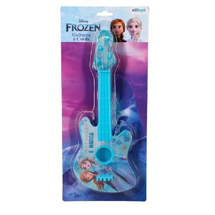 Imagem de Brinquedo Guitarra Infantil Musical À Corda Disney Frozen