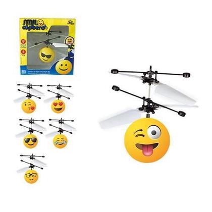 Imagem de Brinquedo Helicóptero Mini Smile Cóptero Sensor Art Brink 3262