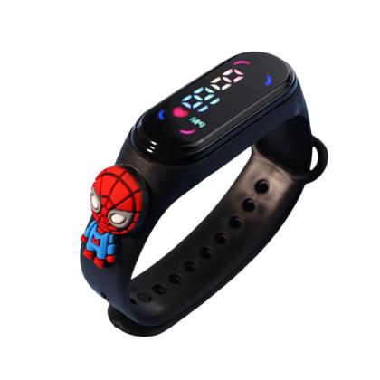 Imagem de Brinquedo Homem Aranha Luva Lança Teia Com Óculos e Relógio