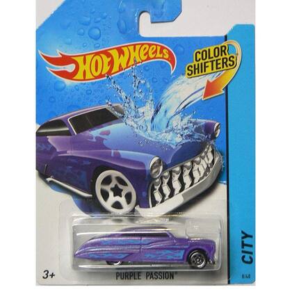 Brinquedo Hot Wheels City Color Shifters Purple Passion 2014