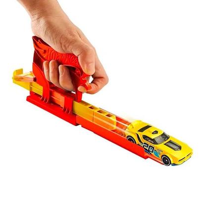 Imagem de Brinquedo Hot Wheels Lançador Com Carrinho Vermelho Fth84
