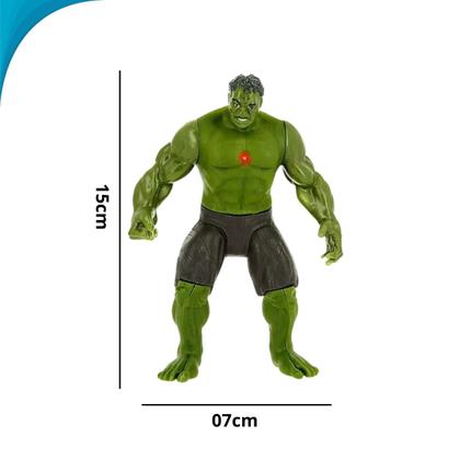 Imagem de Brinquedo Hulk Marvel Oficial Para Criançada Médio Ideal Para Presente Pequeno