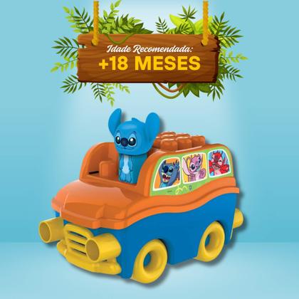 Imagem de Brinquedo Infantil Blocos de Montar Van do Stitch Elka - 1310