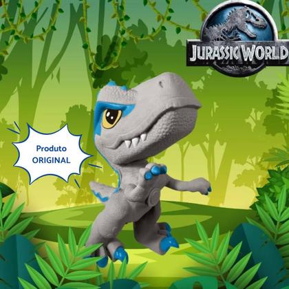 Imagem de Brinquedo Infantil Boneco Dinossauro Presente Criança Menino Menina 3 Anos Jurassic World Com Som