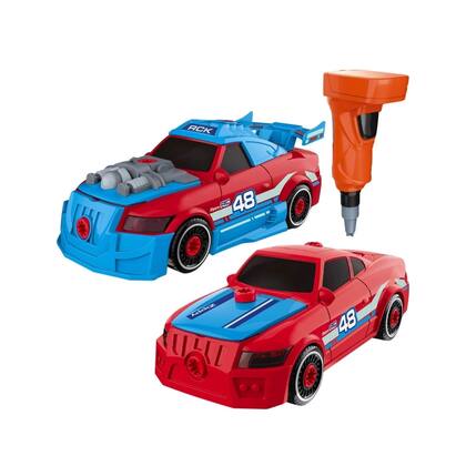 Imagem de Brinquedo Infantil Carrinho BMW Vermelho 2 em 1 com Ferramentas Turbo Tools Multikids - BR2162