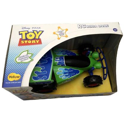 Brinquedo Infantil Carro Grande Roda Livre RC Buggy Toy Story