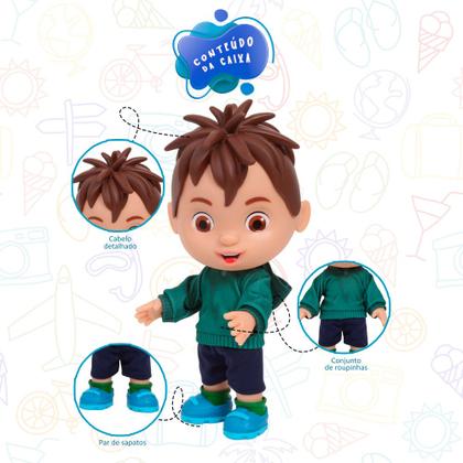 Imagem de Brinquedo Infantil Cebolinha Vamos Brincar Em Vinil 1401