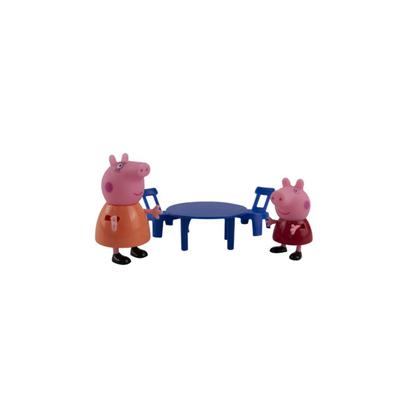 Imagem de Brinquedo Infantil Cenários Da Peppa Pig Com Bonecos Dos Pigs