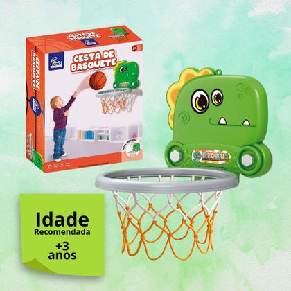 Imagem de Brinquedo Infantil Cesta de Basquete Dino Fenix - BBA-487D