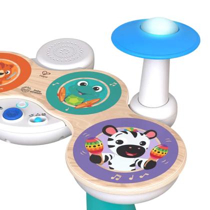 Imagem de Brinquedo Infantil Conjunto de Bateria Musical Infantil Premium Hape Xalingo - 98287