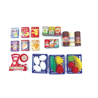 Imagem de Brinquedo Infantil Cozinha Super Feirinha Comidinhas - Pica Pau