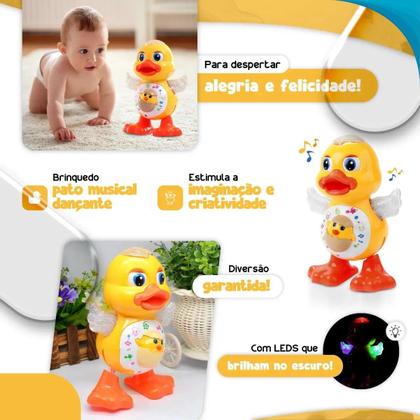 Imagem de Brinquedo Infantil Criativo Patinho Para Menina Envio Relampago