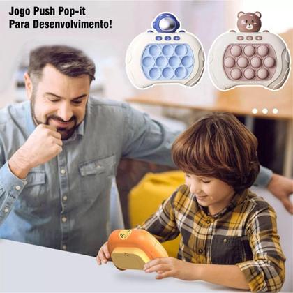 Brinquedo Infantil De Apertar - Som E Luz, Jogo Divertido - Speed Pass Imagem de Brinquedo Infantil De Apertar - Som E Luz, Jogo Divertido