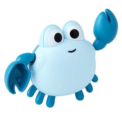 Imagem de Brinquedo Infantil de Banho Caranguejo de Corda Azul 12+m - Buba