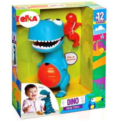 Imagem de Brinquedo Infantil Dinossauro Didático Baby Original Elka