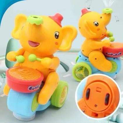 Imagem de Brinquedo Infantil Elefante Musical Interativo Para Criança Com Luz E Sons Pronta Entrega Entrega Rapida