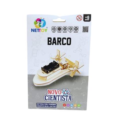 Imagem de Brinquedo Infantil Experiência STEAM Novo Cientista Barco Nettoy - 40011