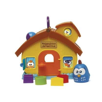 Imagem de Brinquedo Infantil Fazendinha da Galinha Pintadinha Mini 24cm em Plástico Elka - 1088