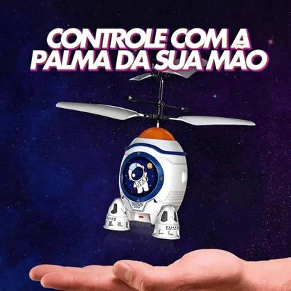 Imagem de Brinquedo Infantil Foguete Voador Com Sensor De Mão Luz Led