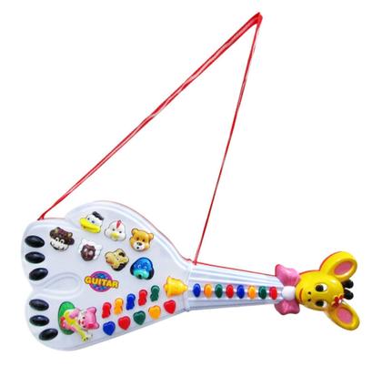 Imagem de Brinquedo Infantil Guitarra Girafa com Luz e Som Piano - Toy King