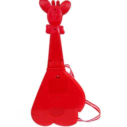 Imagem de Brinquedo Infantil Guitarra Girafa com Luz e Som Piano - Toy King
