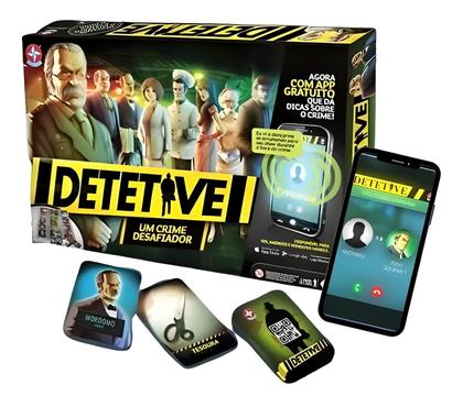 Imagem de Brinquedo Infantil Jogo Tabuleiro Detetive Com Aplicativo ESTRELA
