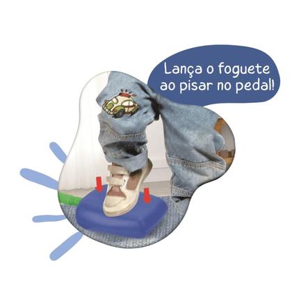 Imagem de Brinquedo Infantil Lançador de Foguete por Pedal Radical