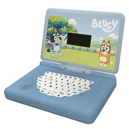 Imagem de Brinquedo Infantil Laptop Minigame Notebook Bluey Bilingue Candide