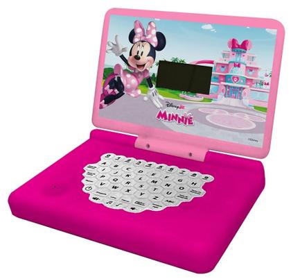 Imagem de Brinquedo Infantil Laptop Minigame Notebook Minnie Bilingue Candide