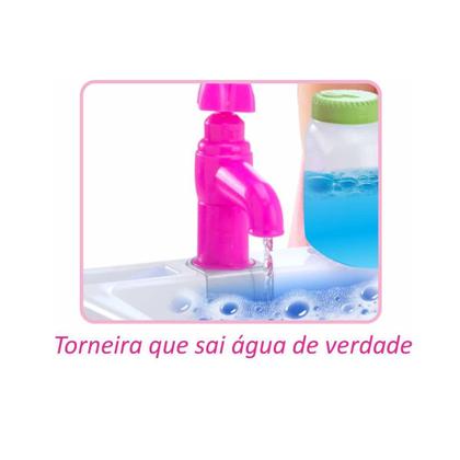 Imagem de Brinquedo Infantil Lavanderia Lava e Passa - Magic Toys
