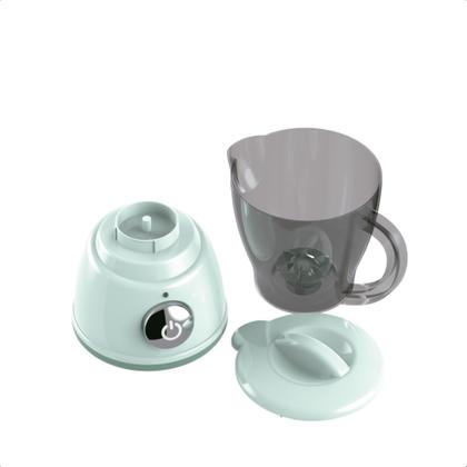 Imagem de Brinquedo Infantil Liquidificador Mini Cozinha com Luz Som Interativo Cor Verde e Branco - Fenix Brinquedos LKC-988