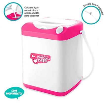 Imagem de Brinquedo Infantil Maquina Lavar + Acessórios Para Casinha
