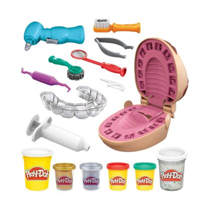 Imagem de Brinquedo Infantil Massinha de Modelar Brincando de Dentista Play Doh Hasbro - 15717