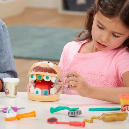 Imagem de Brinquedo Infantil Massinha de Modelar Brincando de Dentista Play Doh Hasbro - 15717