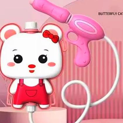 Imagem de Brinquedo Infantil Mochila Arminha Jato Lança Água Pistola