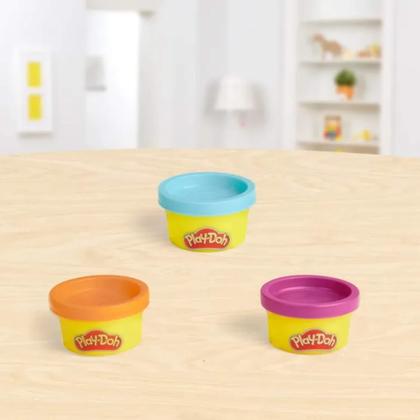 Imagem de Brinquedo Infantil Play-Doh Kit Inicial de Números com Acessórios e 6 Potes Hasbro - 18487