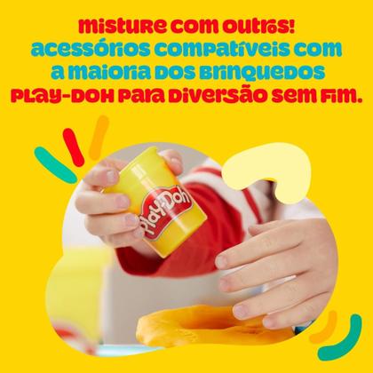 Imagem de Brinquedo Infantil Play-Doh Kit Inicial de Números com Acessórios e 6 Potes Hasbro - 18487